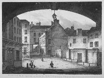 View of the Doctors' Commons Entrance from St Paul's Churchyard, City of London, 1800-John King-Giclee Print