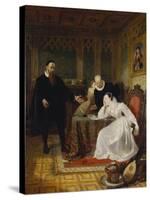 John Knox Admonishing Mary Queen of Scots, 1829-Sir William Allan-Stretched Canvas