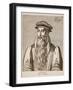 John Knox, from 'Effigies' by Jacobus Verheiden, 1602-Hendrik I Hondius-Framed Giclee Print