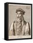 John Knox, from 'Effigies' by Jacobus Verheiden, 1602-Hendrik I Hondius-Framed Stretched Canvas