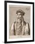 John Knox, from 'Effigies' by Jacobus Verheiden, 1602-Hendrik I Hondius-Framed Giclee Print