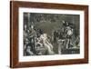 'John Knox Preaching before the Lords of the Congregation, 10 June 1559', c1827, (1912)-David Wilkie-Framed Giclee Print