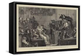 John Knox Preaching before the Lords of the Congregation, the Tenth of June, 1559-Sir David Wilkie-Framed Stretched Canvas