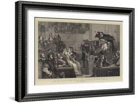 John Knox Preaching before the Lords of the Congregation, the Tenth of June, 1559-Sir David Wilkie-Framed Giclee Print