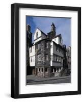 John Knox's House, Edinburgh, Scotland, United Kingdom-null-Framed Premium Giclee Print