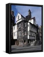 John Knox's House, Edinburgh, Scotland, United Kingdom-null-Framed Stretched Canvas