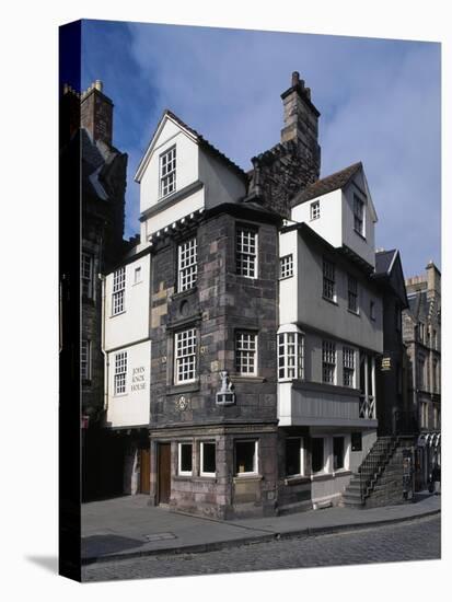 John Knox's House, Edinburgh, Scotland, United Kingdom-null-Stretched Canvas