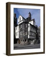 John Knox's House, Edinburgh, Scotland, United Kingdom-null-Framed Giclee Print