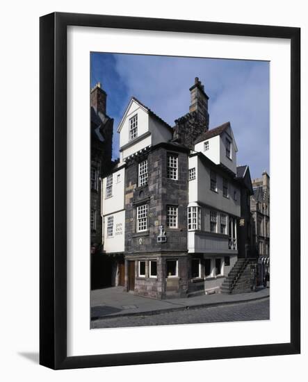 John Knox's House, Edinburgh, Scotland, United Kingdom-null-Framed Giclee Print