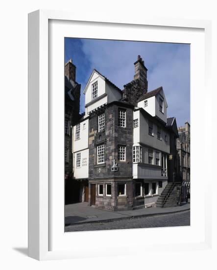 John Knox's House, Edinburgh, Scotland, United Kingdom-null-Framed Giclee Print