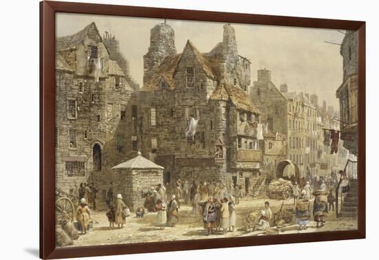 John Knox's House, Edinburgh-Louise J. Rayner-Framed Giclee Print