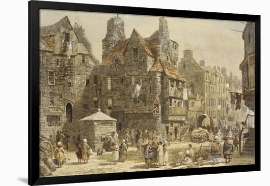 John Knox's House, Edinburgh-Louise J. Rayner-Framed Giclee Print