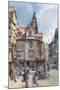John Knox's House, High Street-John Fulleylove-Mounted Giclee Print