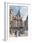 John Knox's House, High Street-John Fulleylove-Framed Giclee Print