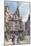 John Knox's House, High Street-John Fulleylove-Mounted Giclee Print