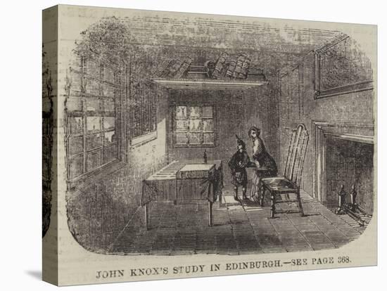 John Knox's Study in Edinburgh-null-Stretched Canvas