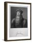 John Knox Scottish Protestant Divine-William Holl the Younger-Framed Art Print