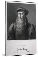 John Knox Scottish Protestant Divine-William Holl the Younger-Mounted Art Print