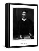 John Knox, Scottish Religious Reformer-E Scriven-Framed Stretched Canvas