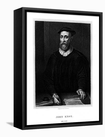John Knox, Scottish Religious Reformer-E Scriven-Framed Stretched Canvas