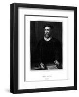 John Knox, Scottish Religious Reformer-E Scriven-Framed Premium Giclee Print