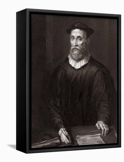 John Knox, Scottish Theologian-Middle Temple Library-Framed Stretched Canvas