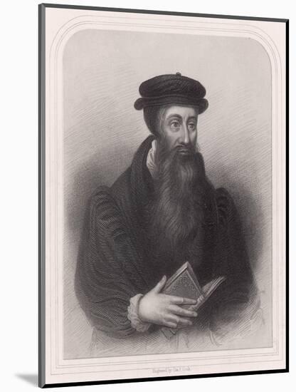 John Knox-Charles Cook-Mounted Art Print