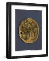 John Komnenos Aureus, Usurper of Byzantine Empire, Verso, Byzantine Coins, 12th Century-null-Framed Premium Giclee Print