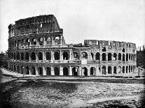 Exterior of the Colosseum, Rome, 1893-John L Stoddard-Framed Giclee Print