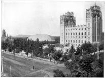 New Mormon Temple, Salt Lake City, Utah, Late 19th Century-John L Stoddard-Giclee Print