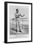 John L Sullivan (1858-1918)-Currier & Ives-Framed Giclee Print