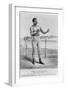 John L Sullivan (1858-1918)-Currier & Ives-Framed Giclee Print