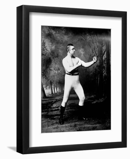 John L Sullivan (1858-1918)-null-Framed Premium Giclee Print