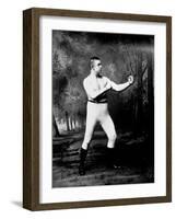 John L Sullivan (1858-1918)-null-Framed Giclee Print