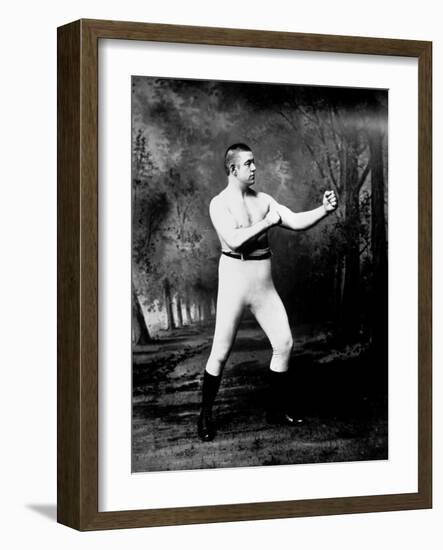 John L Sullivan (1858-1918)-null-Framed Giclee Print