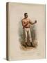 John L. Sullivan, Champion Pugilist of the World, C. 1883 (Chromolithograph)-Edward Windsor Kemble-Stretched Canvas