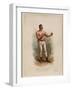 John L. Sullivan, Champion Pugilist of the World, C. 1883 (Chromolithograph)-Edward Windsor Kemble-Framed Giclee Print