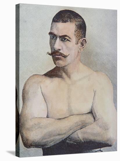 John L. Sullivan-null-Stretched Canvas