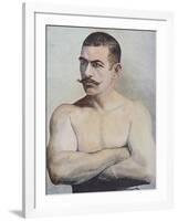 John L. Sullivan-null-Framed Giclee Print