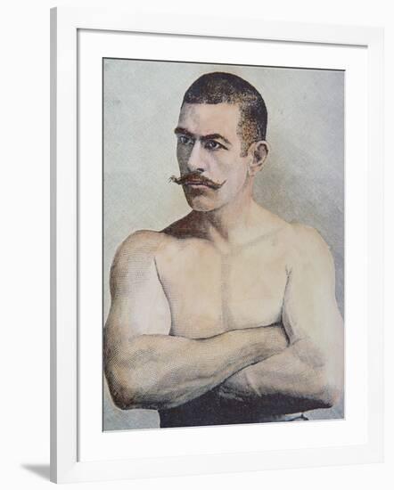 John L. Sullivan-null-Framed Giclee Print