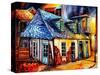 John La Fitte's Blacksmith Shop-Diane Millsap-Stretched Canvas