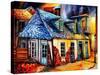 John La Fitte's Blacksmith Shop-Diane Millsap-Stretched Canvas