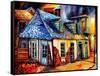 John La Fitte's Blacksmith Shop-Diane Millsap-Framed Stretched Canvas