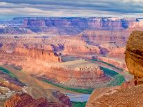 Sunrise over the Colorado River at Toroweap Overlook in Grand Canyon National Park, Arizona-John Lambing-Photographic Print