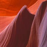 Swirling Sandstone Formations in Lower Antelope Canyon Near Page, Arizona-John Lambing-Photographic Print