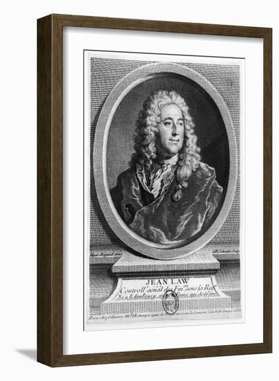 John Law (1671-1729)-Hyacinthe Rigaud-Framed Giclee Print