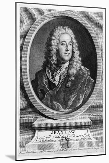 John Law (1671-1729)-Hyacinthe Rigaud-Mounted Giclee Print