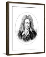 John Law, Scottish Economist, Late 17th-Early 18th Century-Whymper-Framed Giclee Print