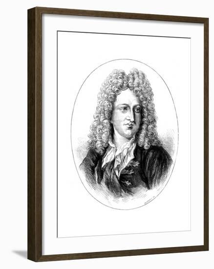 John Law, Scottish Economist, Late 17th-Early 18th Century-Whymper-Framed Giclee Print