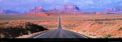 Monument Valley - Arizona-John Lawrence-Art Print
